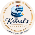 The Komal's Cakery Logo
